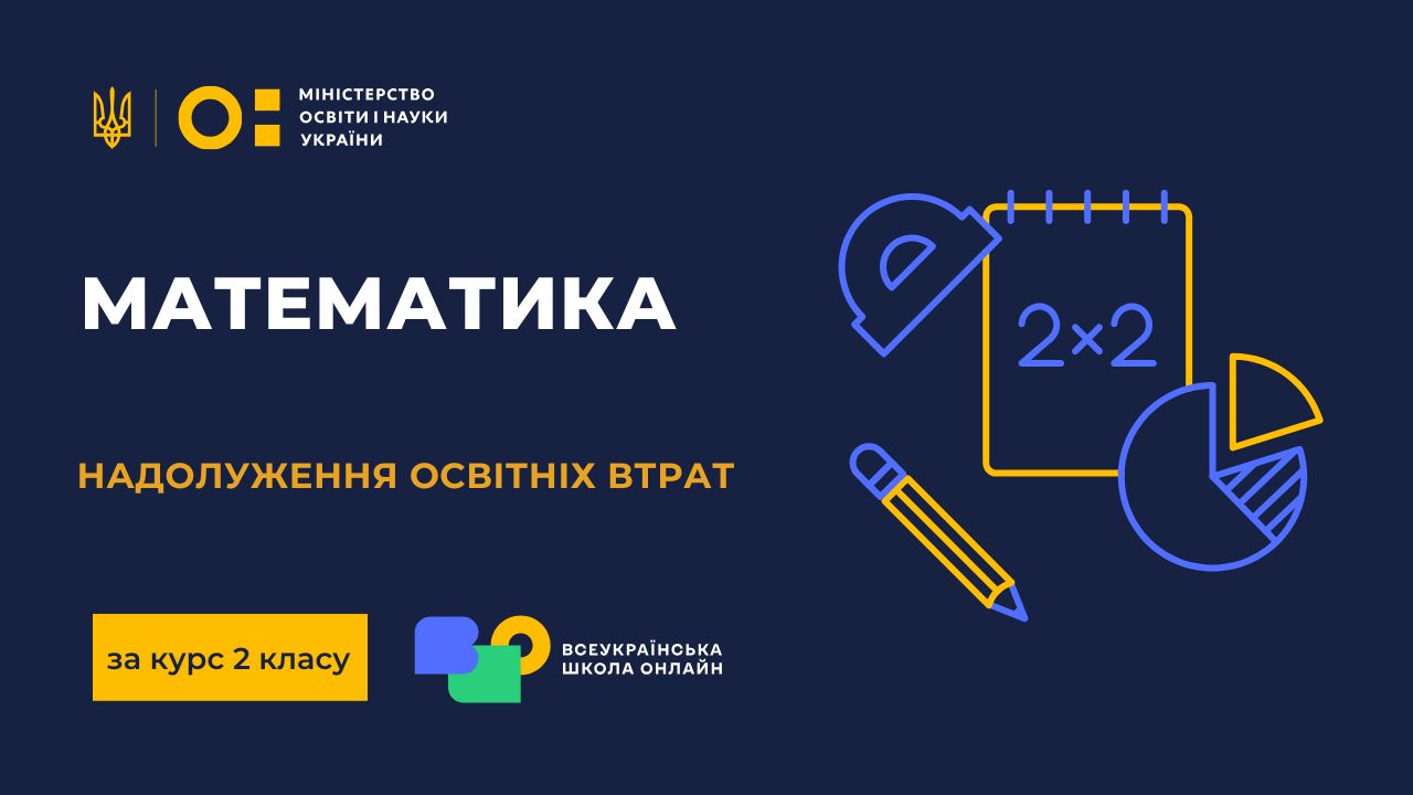 Математика. 2 клас